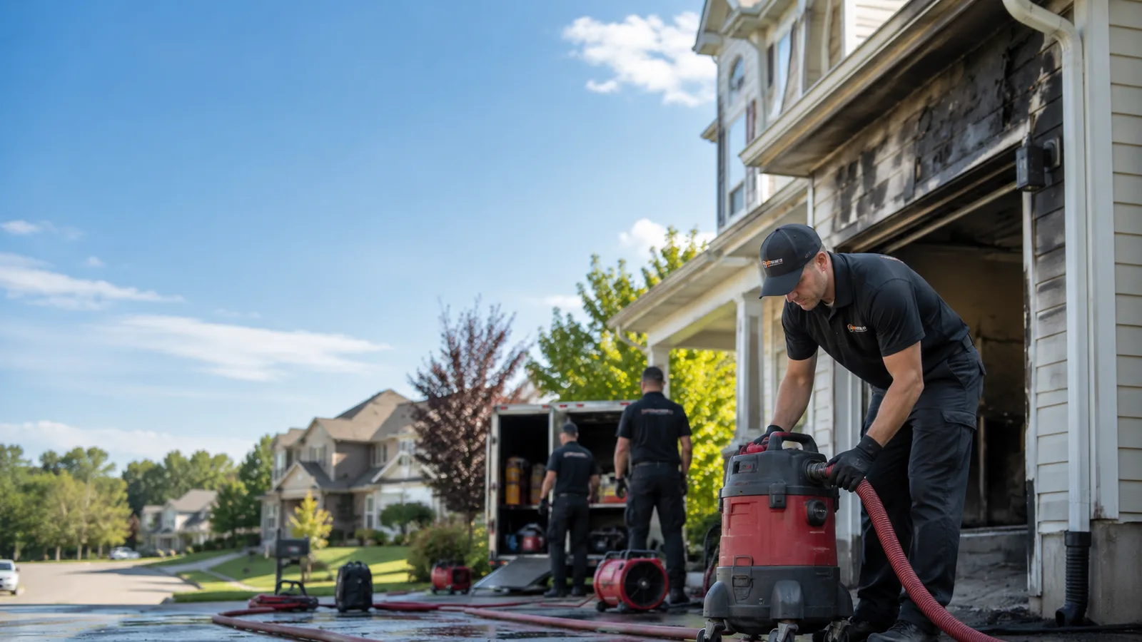 Fire And Smoke Damage Restoration in Allen, TX near me